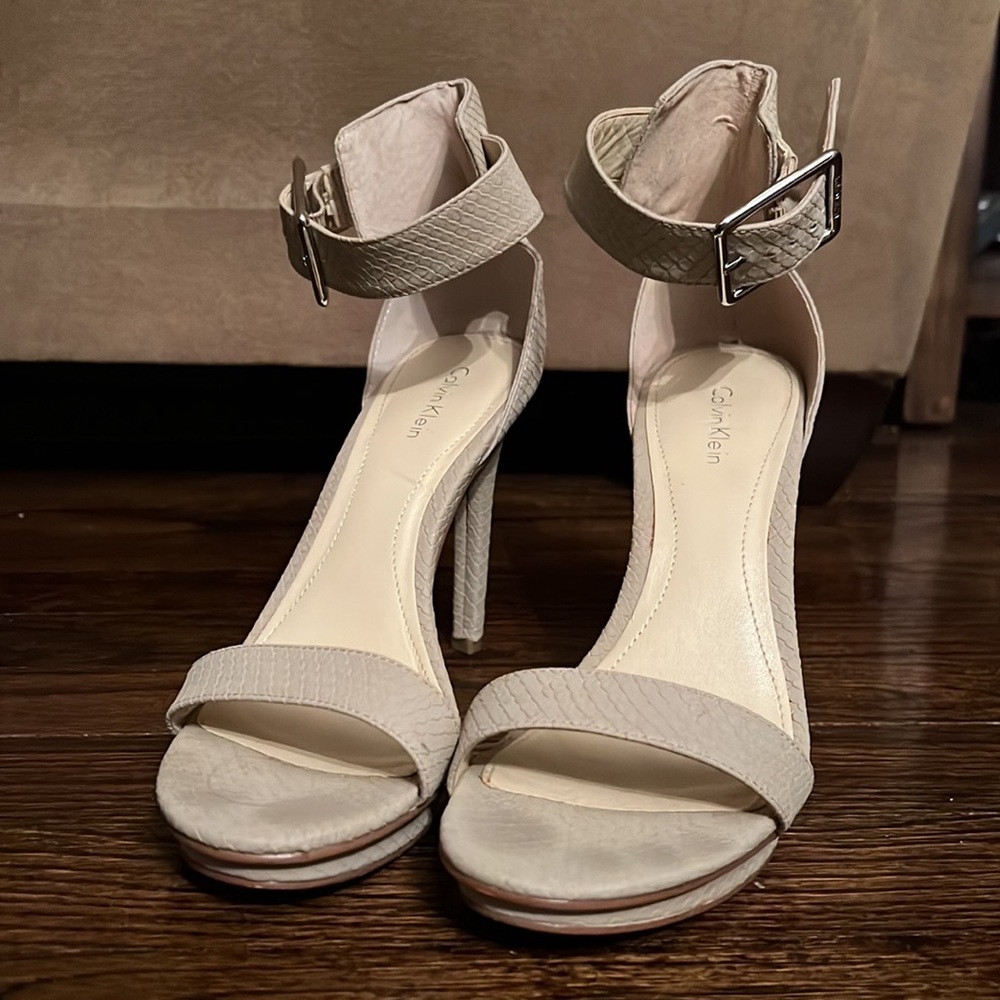 High heel sandals. Worn once!!!